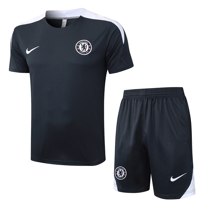 Chandal del Chelsea Manga Corta 25-26 Gris - Pantalon Corto